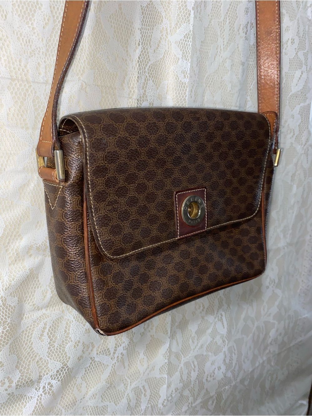 Celine Paris Macadame Crossbody
